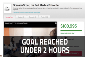 Scanadu on IndieGoGo